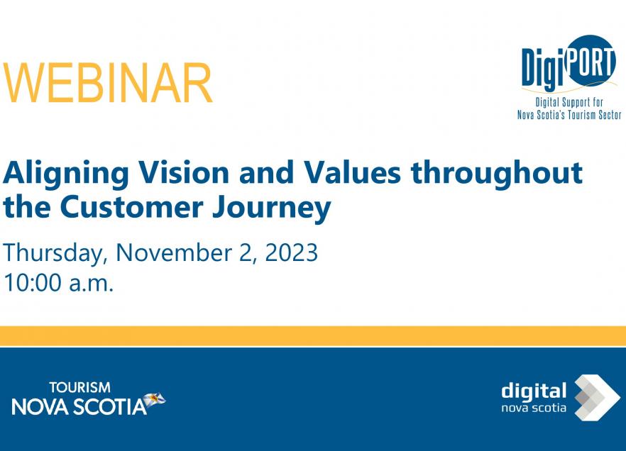 Webinar: Aligning Vision and Values throughout the Customer Journey