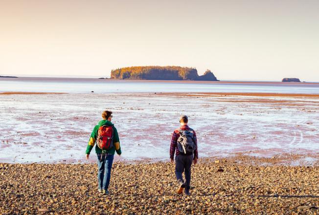 beach walk